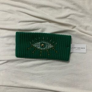 Kurt Geiger Green Embellished Headband